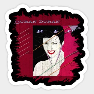 Vintage 80s Duran Duran Rio Sticker